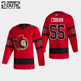 Ottawa Senators Braydon Coburn 55 2020-21 Reverse Retro Authentic Shirt - Kinderen